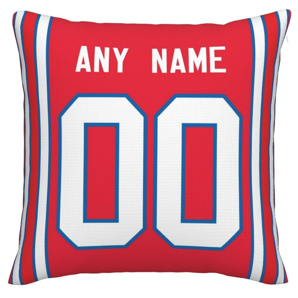 Custom B.Bills Pillow Royal Decorative Throw Pillow Case Print Fans Letters Number Football Pillows