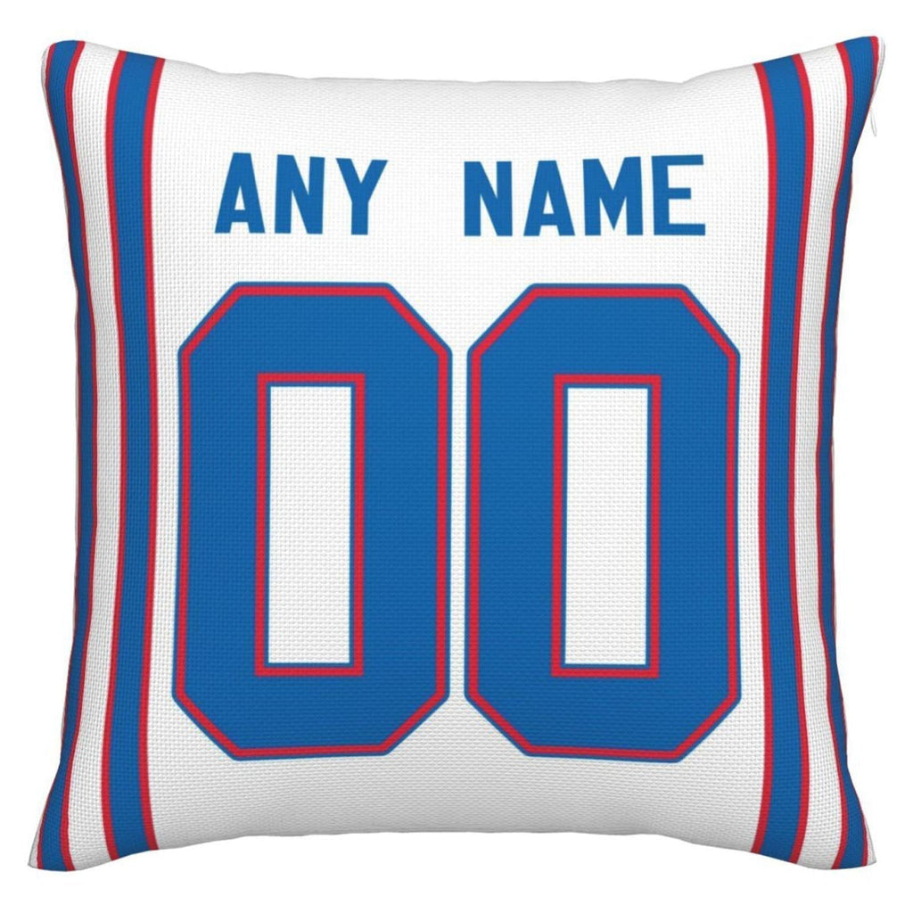 Custom B.Bills Pillow Royal Decorative Throw Pillow Case Print Fans Letters Number Football Pillows