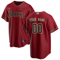 Mens Arizona Diamondbacks Red Custom Jersey