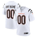 Custom Cincinnati Bengals Jersey White
