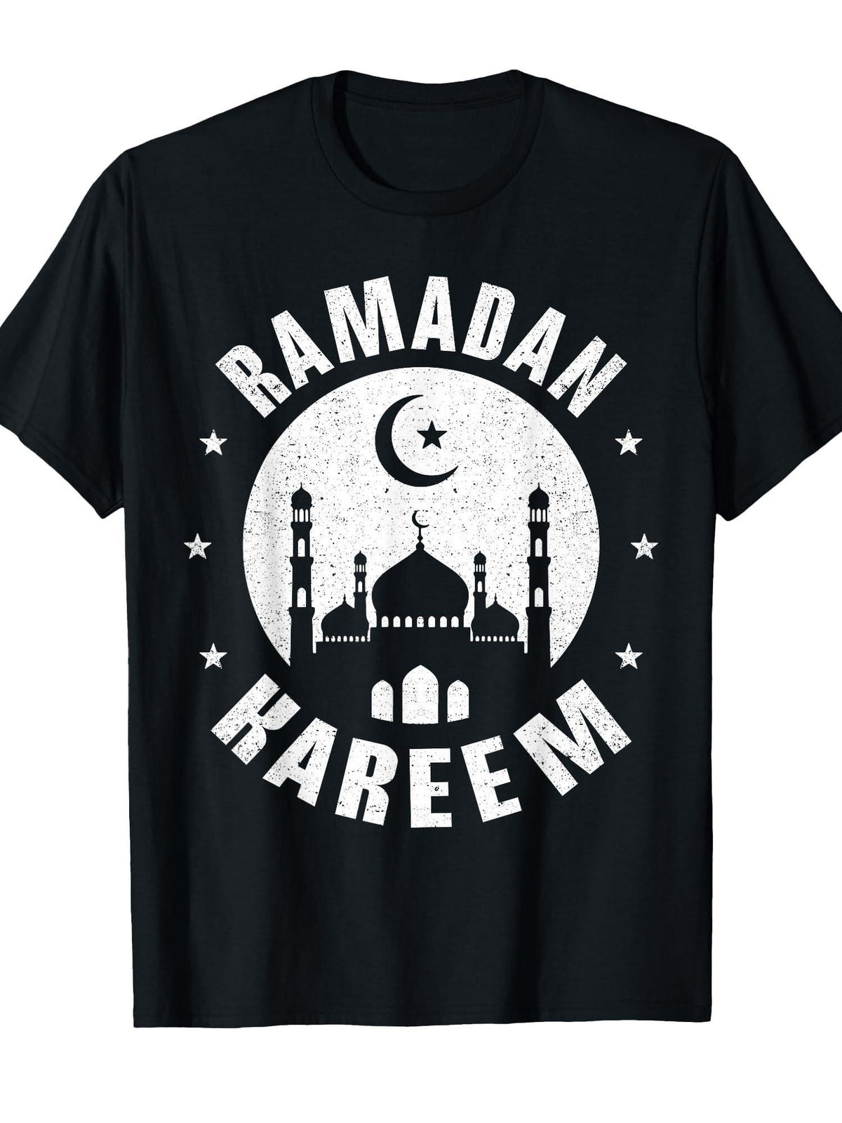 Ramadan Kareem Islamic Muslim Happy Ramadan Allah T-Shirt Cotton