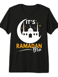 Its Ramadan Bro Muslim Mubarak Eid Kareem Fasting Tri-Blend T-Shirt Cotton
