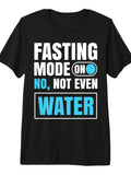Fasting Mode On No Not Even Water Ramadan Mubarak Eid Fitr Tri-Blend T-Shirt Cotton