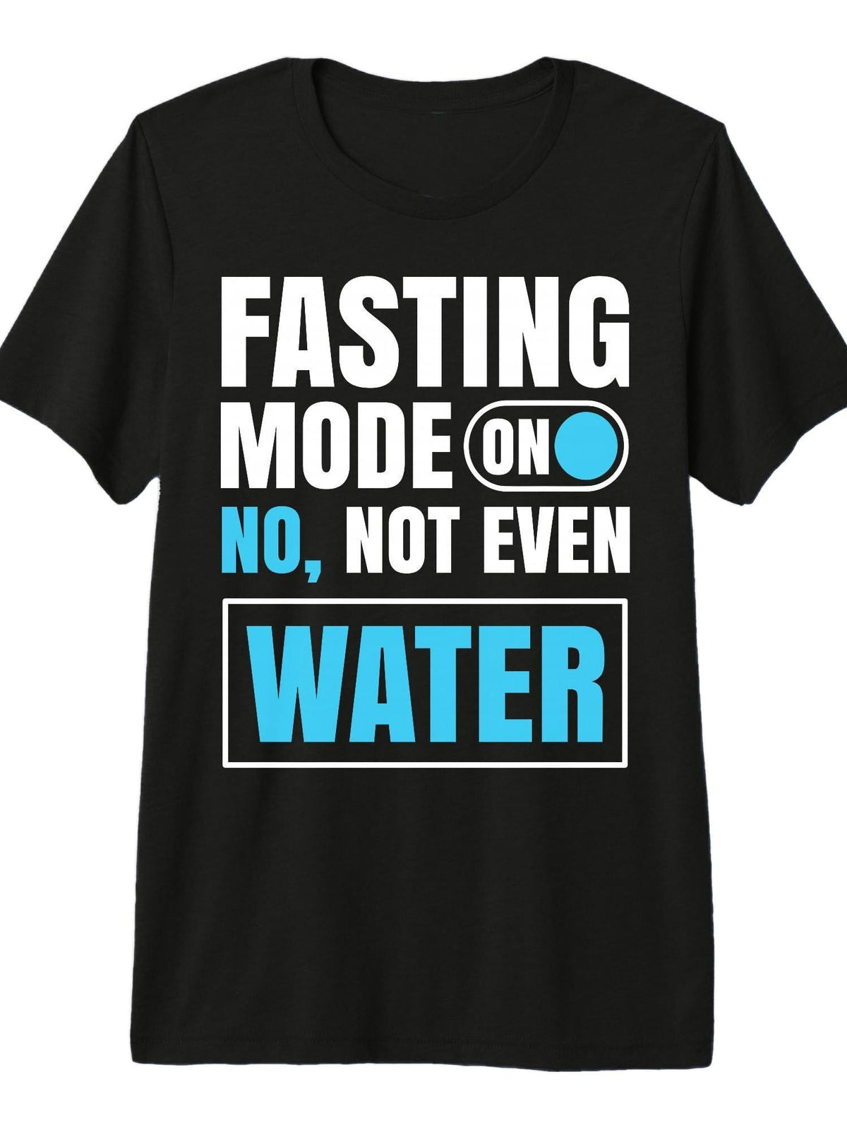 Fasting Mode On No Not Even Water Ramadan Mubarak Eid Fitr Tri-Blend T-Shirt Cotton