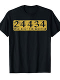 Call Daily for Solution Muslim Islam Quran Mosque Ramadan T-Shirt Cotton