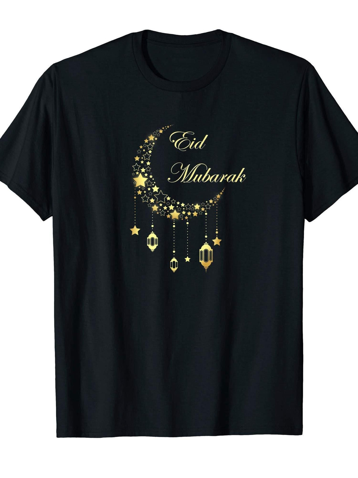 Ramadan Kareem Shirt for kids, Eid Mubarak Banner T-Shirt Cotton