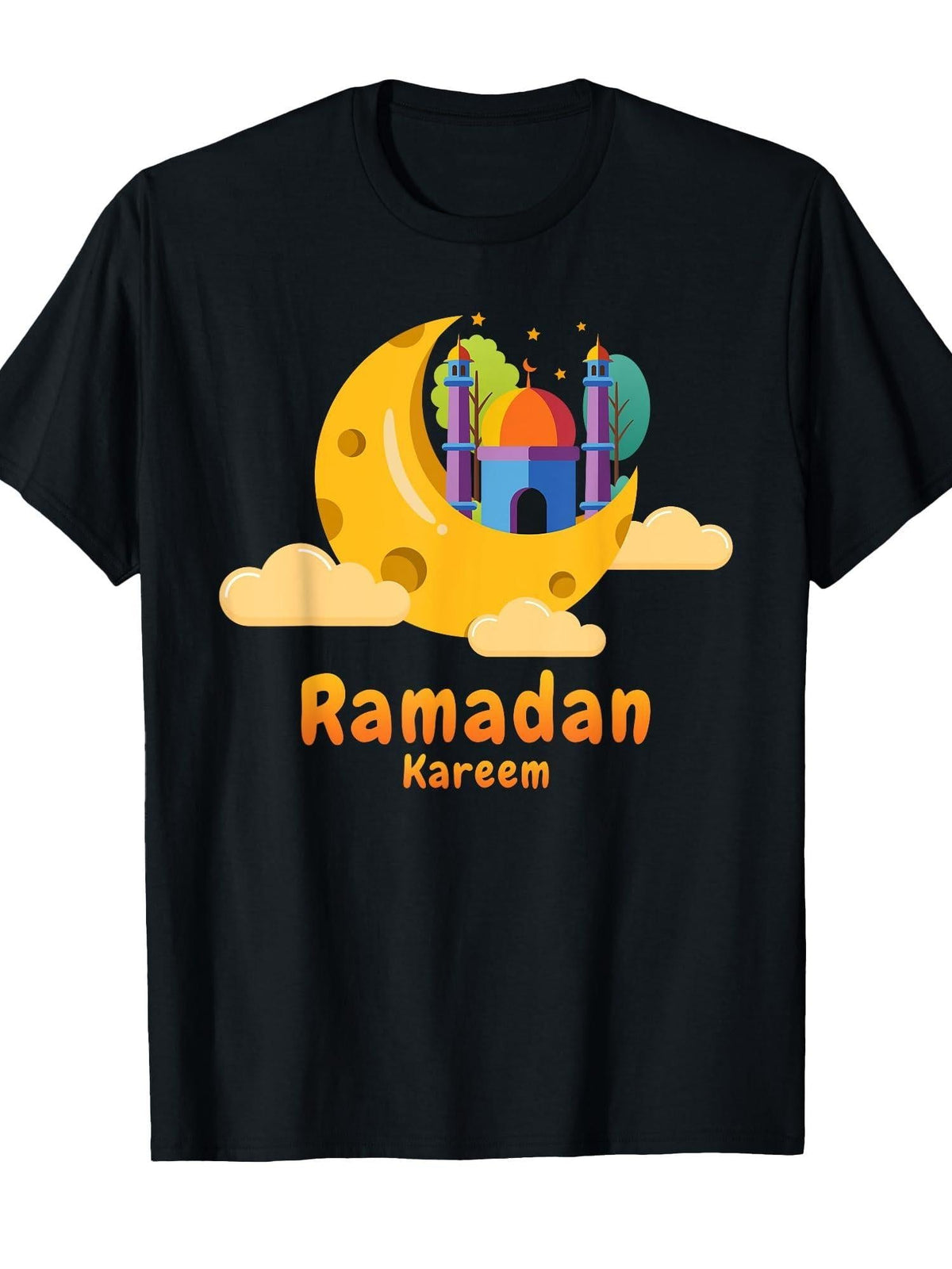 Kids Ramadan Kareem Tshirt Youth Ramadan Month T-Shirt Cotton