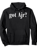 Funny Got Ajr? Good Deeds Pullover Hoodie Ramadan Black Cotton Long Sleeve