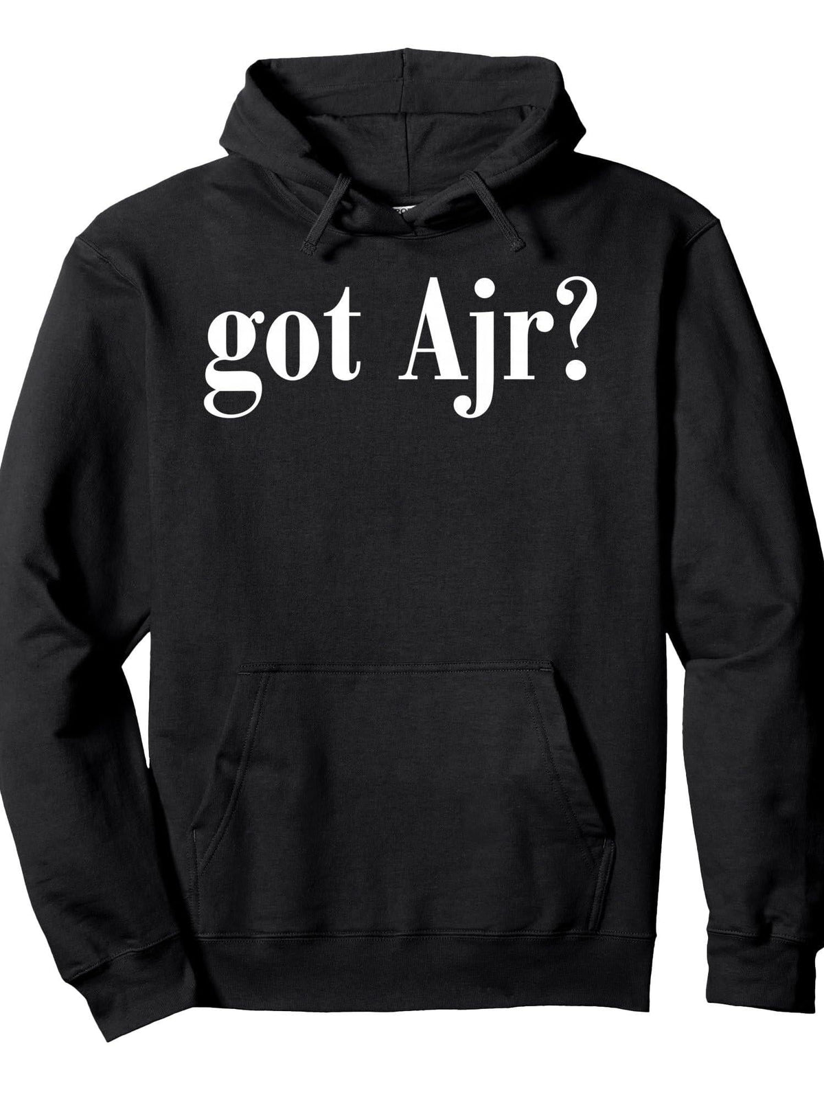 Funny Got Ajr? Good Deeds Pullover Hoodie Ramadan Black Cotton Long Sleeve