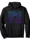 Aphrodite Greek Goddess Of Love Beauty Retro Aphrodite Pullover Hoodie Ramadan Black Cotton Long Sleeve