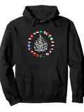 Arabic Country Flags Ramadan Mubarak Islamic Fasting Kids Pullover Hoodie Ramadan Black Cotton Long Sleeve