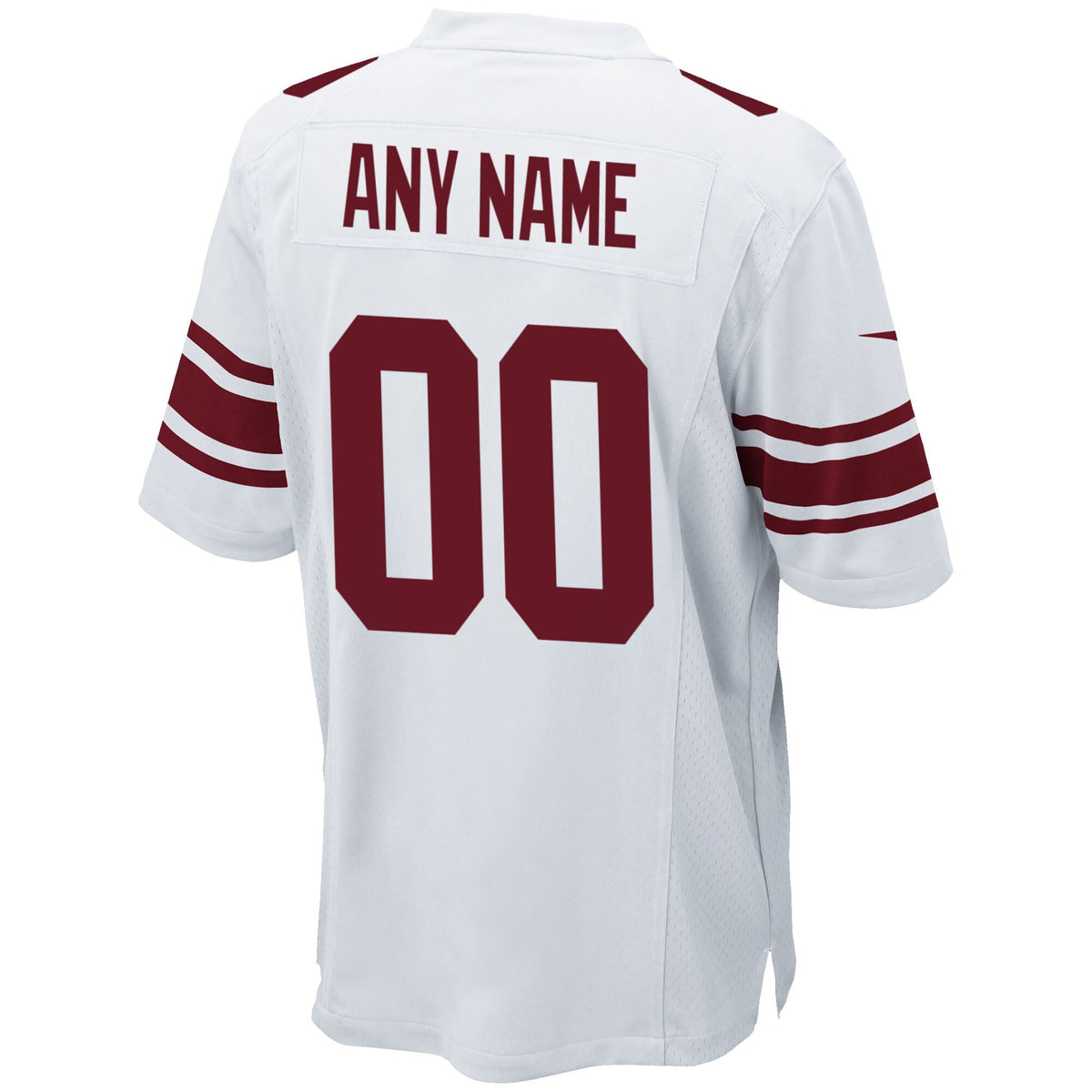 New York Giants Custom Game Jersey White