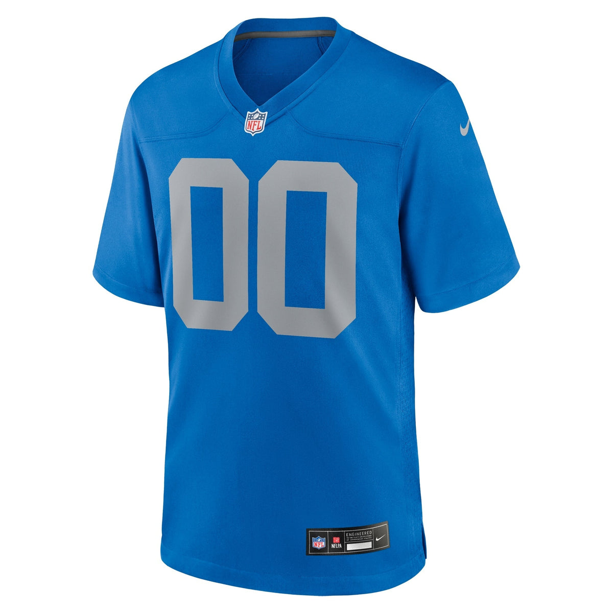 Detroit Lions Alternate Custom Game Jersey Blue
