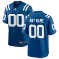Mens Indianapolis Colts Royal Custom Game Jersey