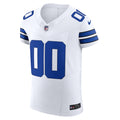 Dallas Cowboys White Stitched Elite Custom Jersey