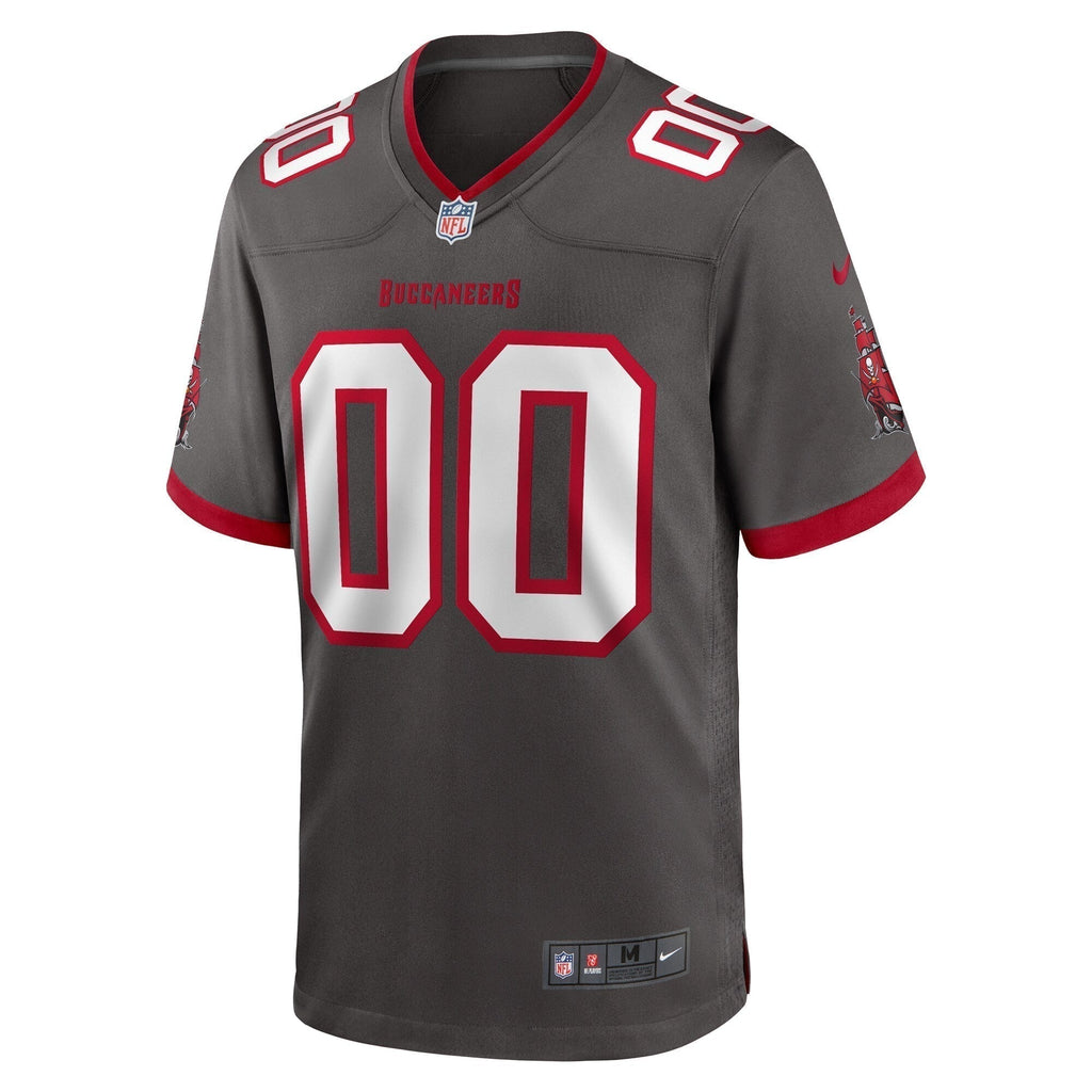 Tampa Bay Buccaneers Alternate Custom Game Jersey Pewter