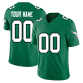 Custom Philadelphia Eagles Alternate Stitched Limited Jersey Kelly Green Stitched Jerseys