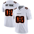 Custom Cincinnati Bengals White Team Big Stitched Limited Jersey Stitched Jerseys