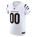 Cincinnati Bengals White Stitched Elite Custom Jersey