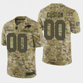 Mens Buffalo Bills Customized Camo Salute To Service NFL Stitched Limited Jersey