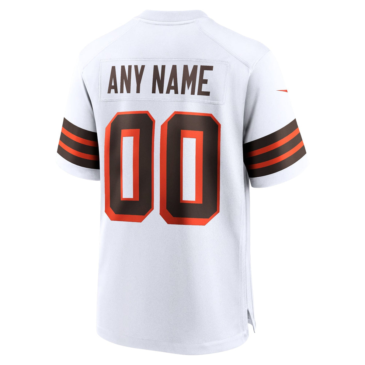 Cleveland Browns White 1946 Alternate Custom Jersey