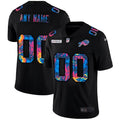 Mens Buffalo Bills Active Players Custom 2020 Black Crucial Catch Limited Stitched Jersey