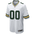 Green Bay Packers White Custom Game Jersey