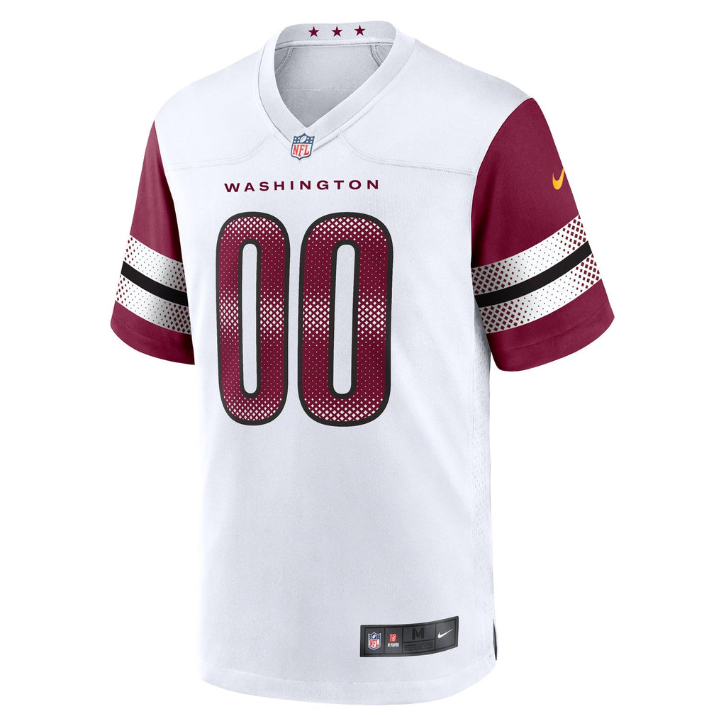 Washington Commanders White Game Custom Player Jersey