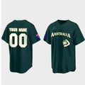 Custom 2023 World Classic Jersey Green Stitches Jerseys