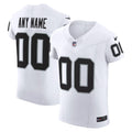 Las Vegas Raiders White Stitched Elite Custom Jersey