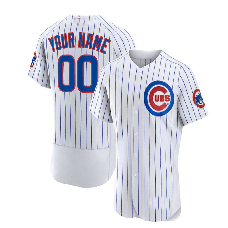 Custom Chicago Cubs Home Authentic Jerseys