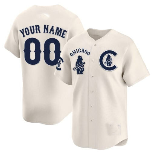 Custom Chicago Cubs Special Stitched Limited V2 Jersey