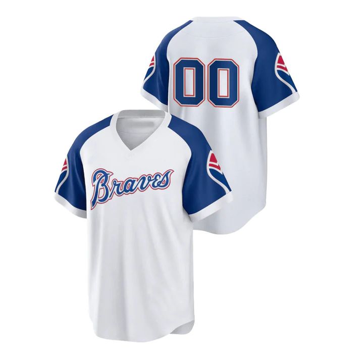 Custom Atlanta Braves Cooperstown Jerseys