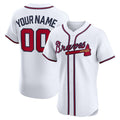Custom Atlanta Braves Home Elite Jerseys