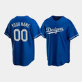 Custom Los Angeles Dodgers Royal Stitched Jerseys