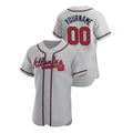 Custom Atlanta Braves Gray Jerseys