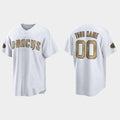 White Custom A.Diamondback 2022 All Star Game Jersey Stitched