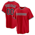 Custom Cleveland Guardians Alternate Replica 2.0 Jersey Red Jerseys