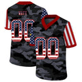 Custom B.Ravens American Team 32 and Number and Name 2020 Camo Salute to Service Limited Stitched Jerseys