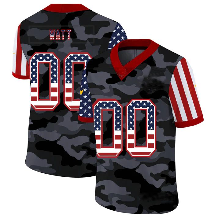 Custom B.Ravens American Team 32 and Number and Name 2020 Camo Salute to Service Limited Stitched Jerseys