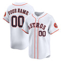 Custom Houston Astros Home Limited Jersey Jersey