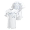 Custom Los Angeles Dodgers White Award Stitched Jerseys