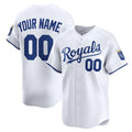 Custom Kansas City Royals Home Limited Jersey Jersey