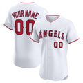 Custom Los Angeles Angels Home Elite Jersey Jersey
