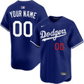 Custom Los Angeles Dodgers Jersey Royal Blue