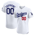 Custom Los Angeles Dodgers White 2024 World Series Champions Home Elite Jersey