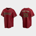 Custom Men Youth Women A.Diamondback Red Jersey