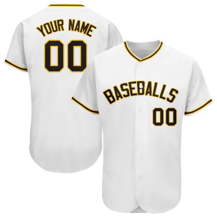 Custom Pittsburgh Pirates Stitched T Shirt Jerseys