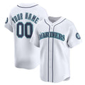Custom Seattle Mariners Home Limited Jersey Jersey