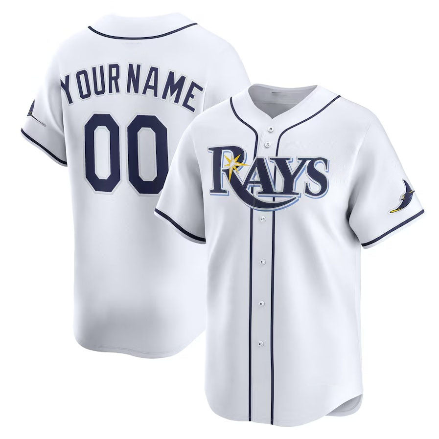 Custom Tampa Bay Rays Home Limited Jersey Jersey